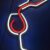 Cartel Neón Vino 47cm X 14cm