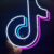 Logo TikTok 25cm